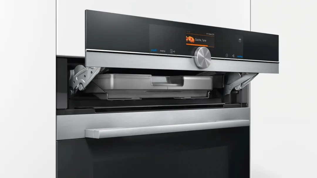 Siemens iQ700 CS636GBS2 Inbouwoven 47L - Zwart/Roestvrijstaal