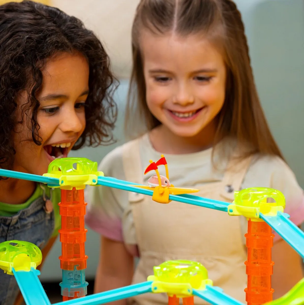 Jumbo - Racing Rabbits - Deluxe Set - Knikkerbaan vanaf 3 jaar