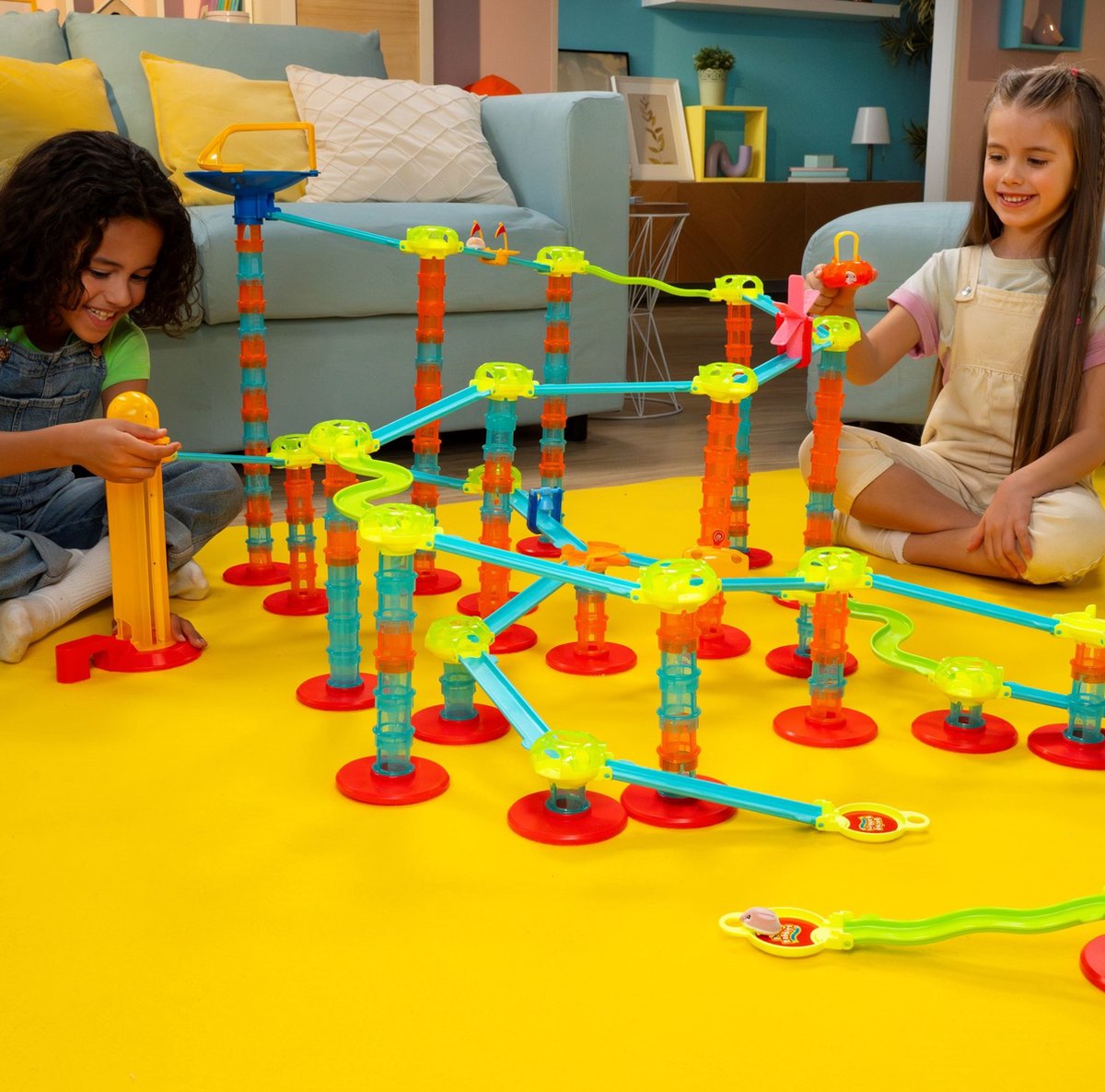 Jumbo - Racing Rabbits - Deluxe Set - Knikkerbaan vanaf 3 jaar