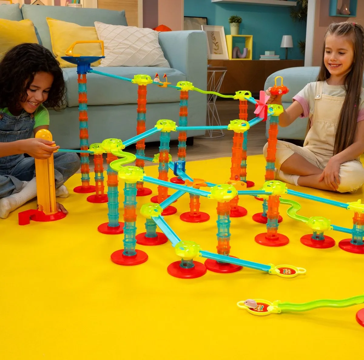 Jumbo - Racing Rabbits - Deluxe Set - Knikkerbaan vanaf 3 jaar