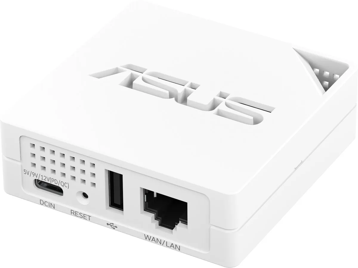 ASUS RT-AX50 Go Mini Travel Router - WiFi 6 Wit