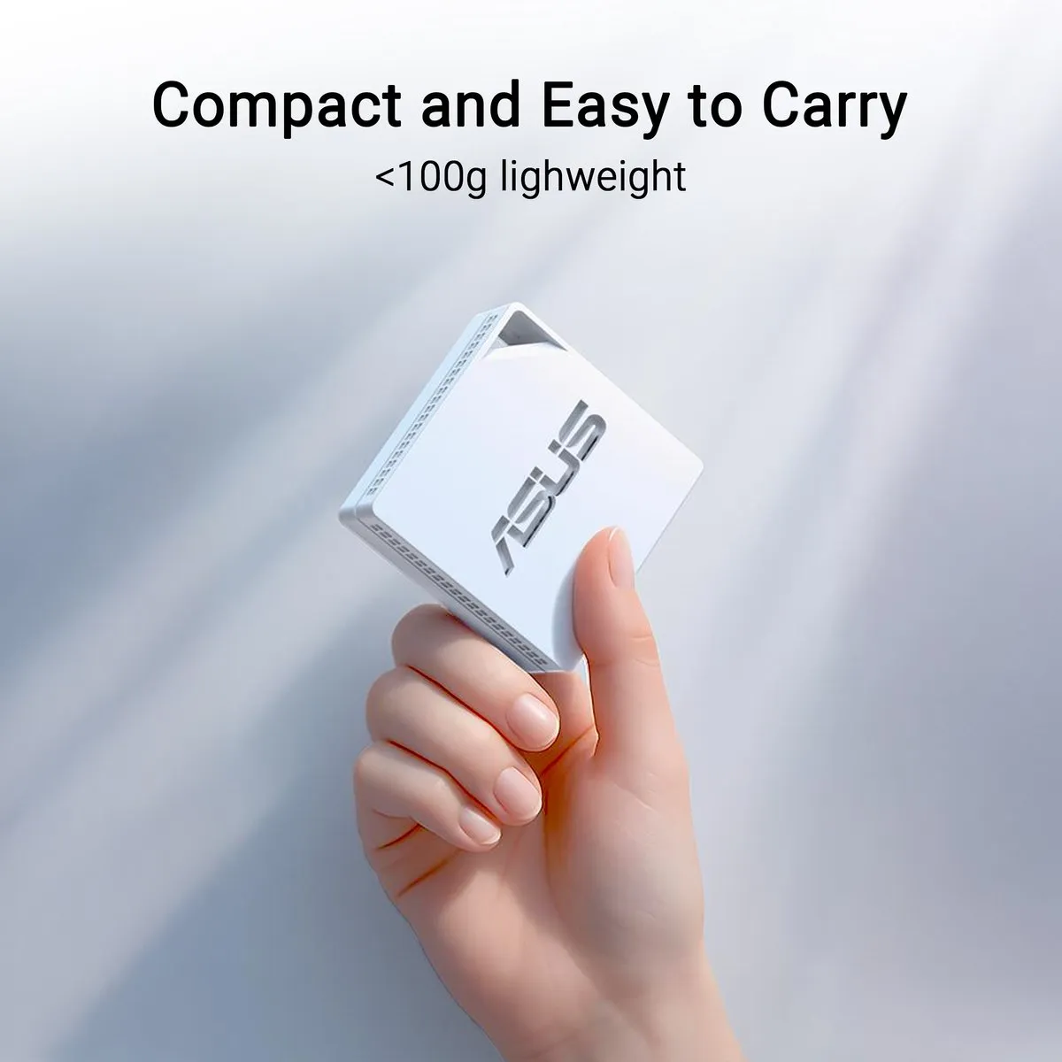 ASUS RT-AX50 Go Mini Travel Router - WiFi 6 Wit