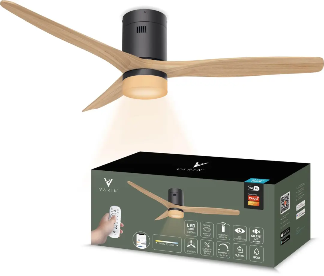 Varin Smart Ventilator VA-E002L Plafondventilator
