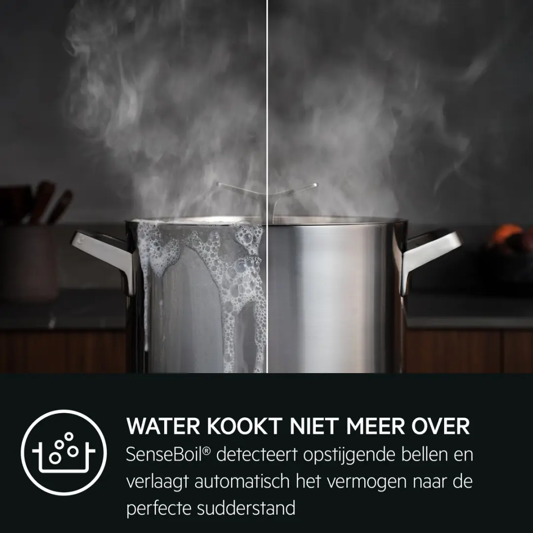 AEG TII84B10FZ Zwart Ingebouwd 80 cm Inductiekookplaat zones 4 zone(s)