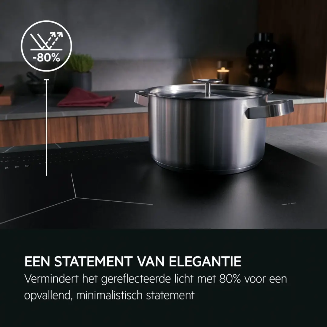 AEG TII84B10FZ Inbouwinductiekookplaat 80cm - 4 Zones - Zwart - afbeelding 6 van 6