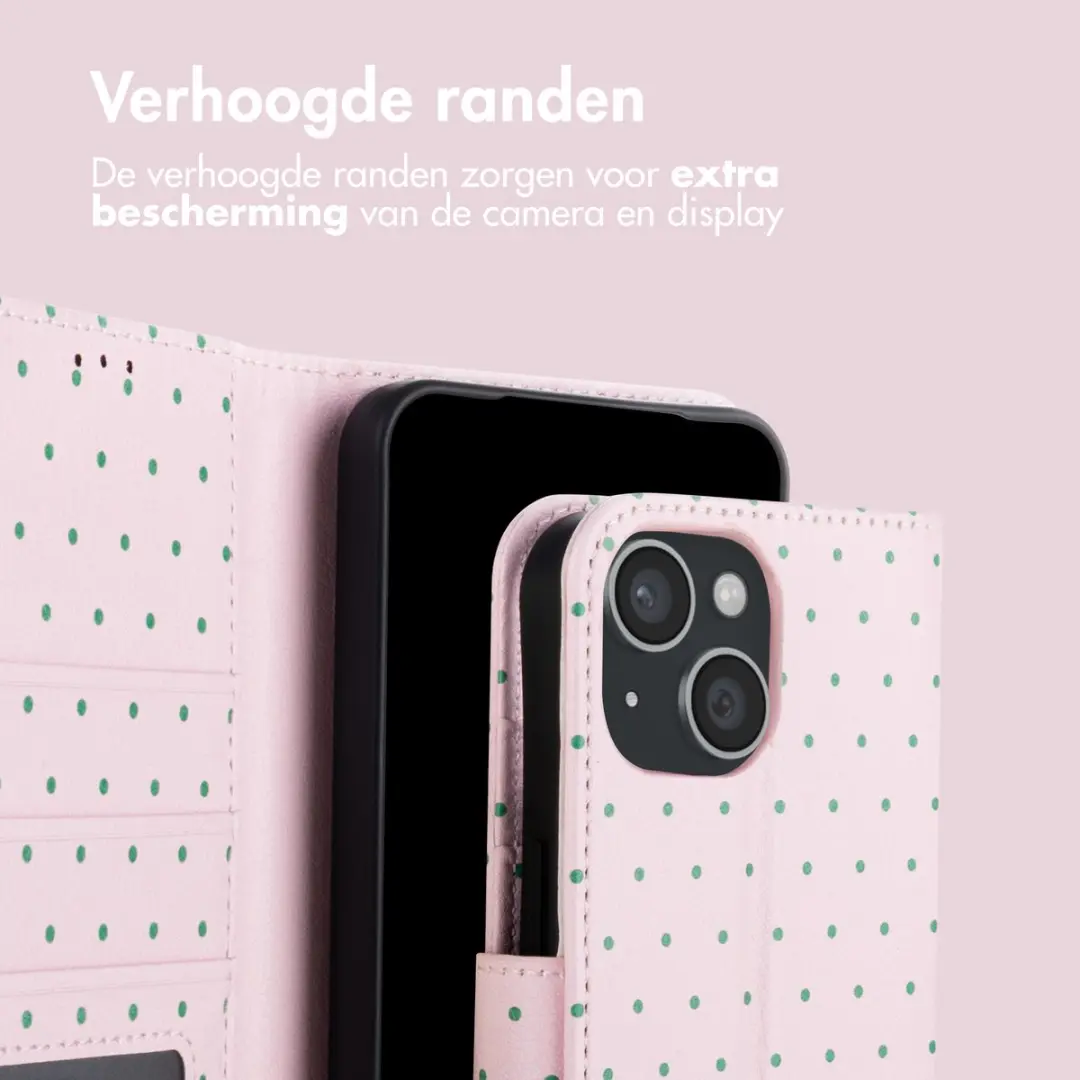 Imoshion iPhone 13 Hoesje Happy Dots - 3 Pasjes