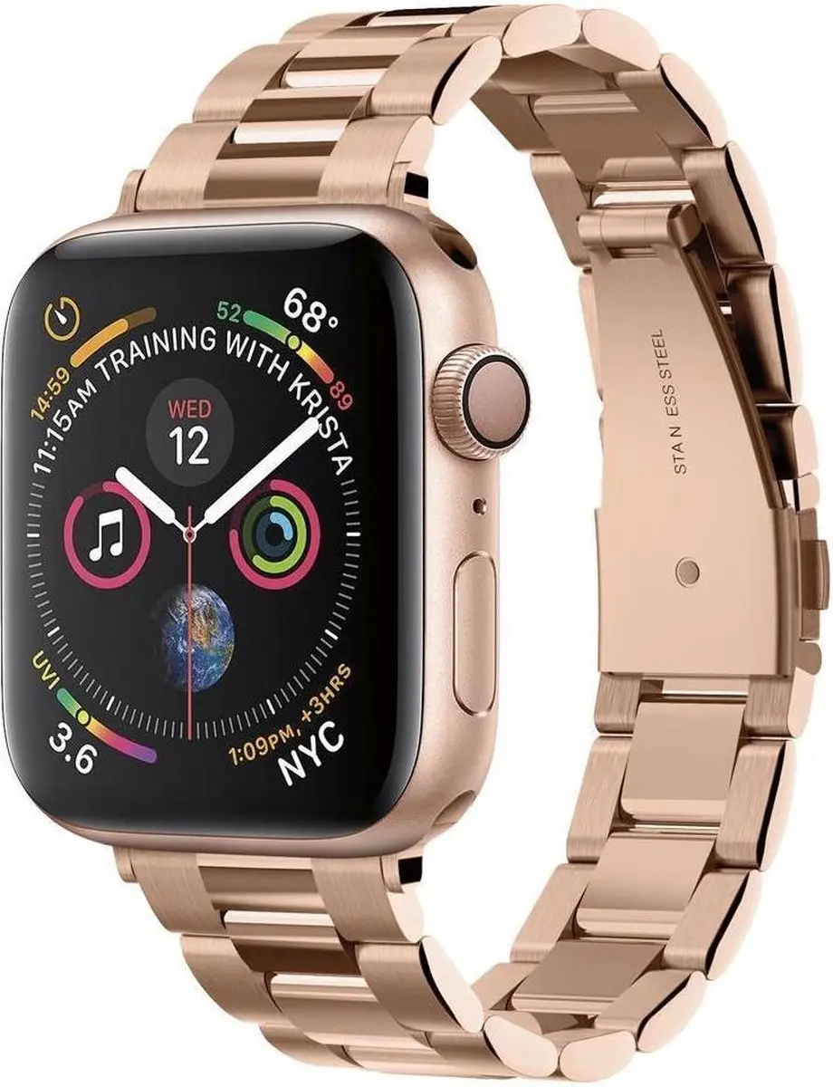 Spigen Modern Fit Roestvrijstalen Bandje Apple Watch 38mm
