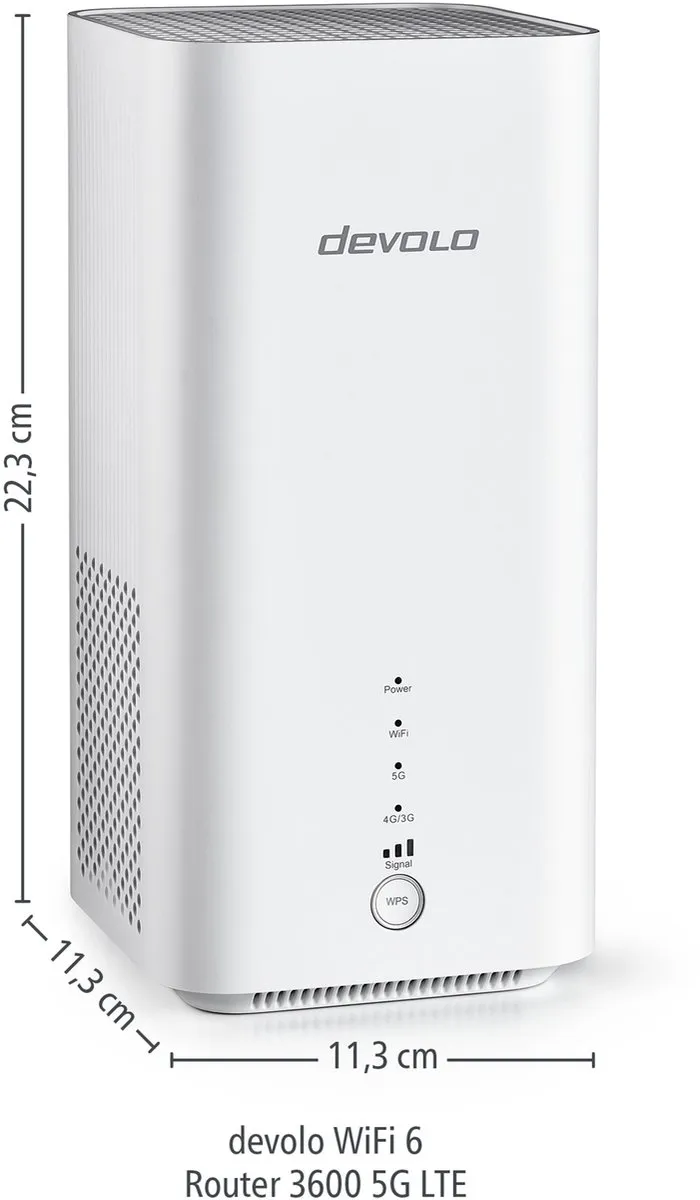 Devolo WiFi 6 Router 3600 5G LTE - Wit