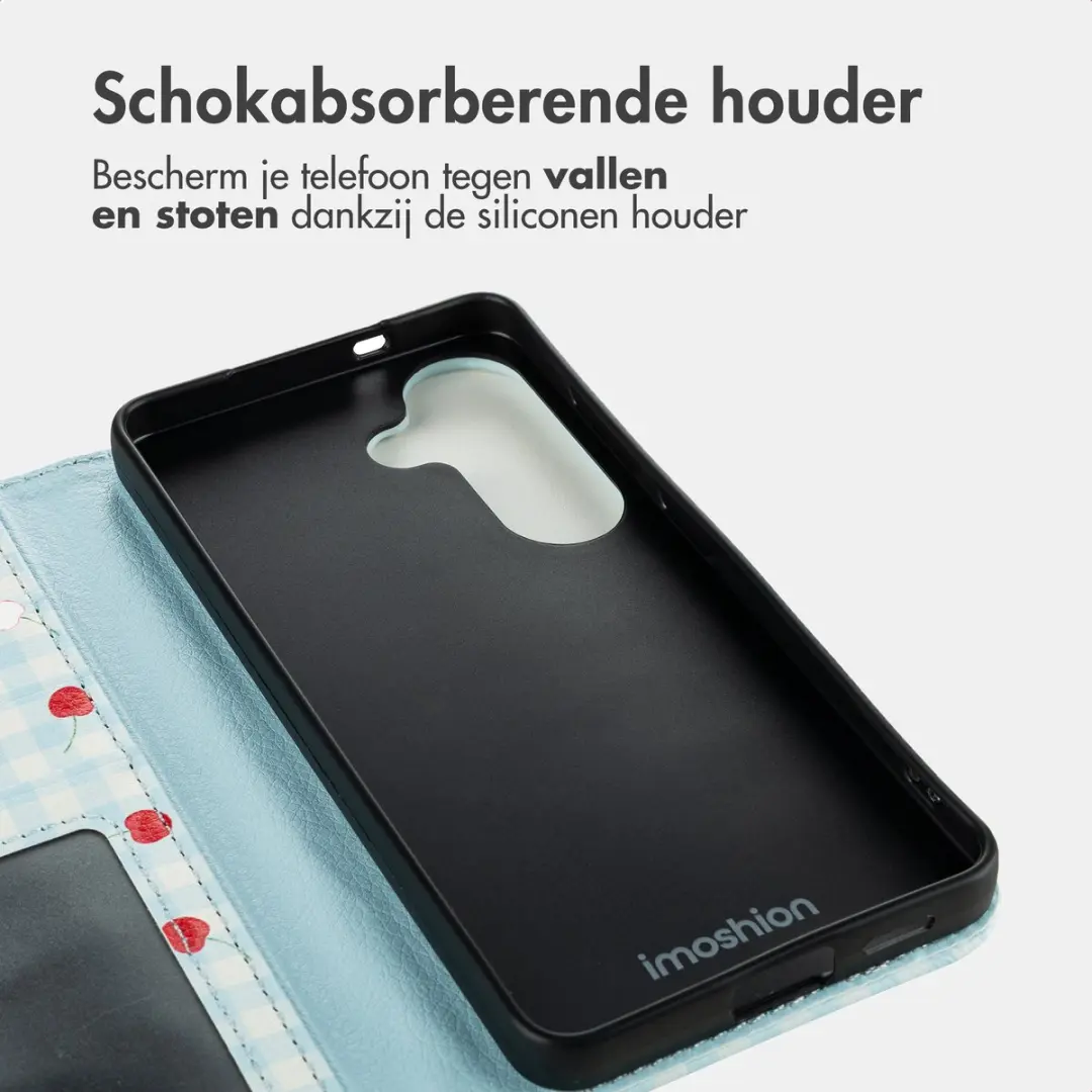 Imoshion Hoesje Samsung Galaxy S26 Cherry Check - 3 Pasjes - afbeelding 6 van 6