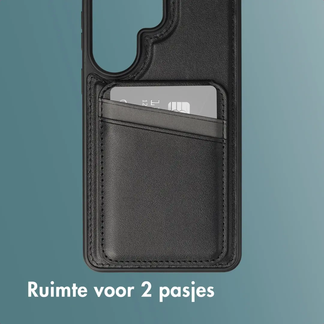 Imoshion Hoesje Samsung Galaxy S26 Ultra - Backcover met kaarthouder - Zwart
