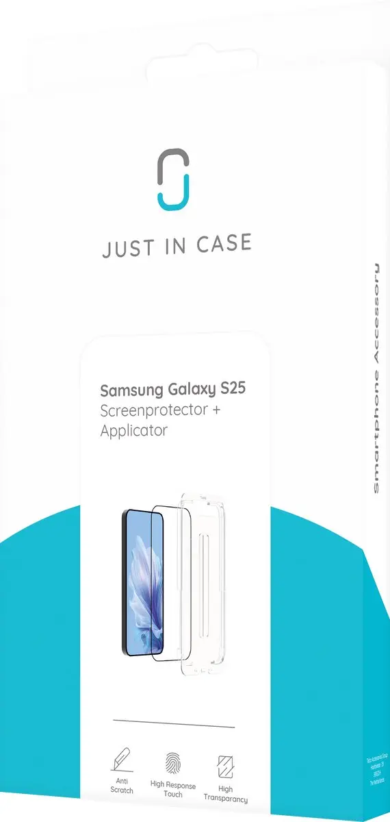 Just in Case Screenprotector Samsung Galaxy S25 - 1 Stuk