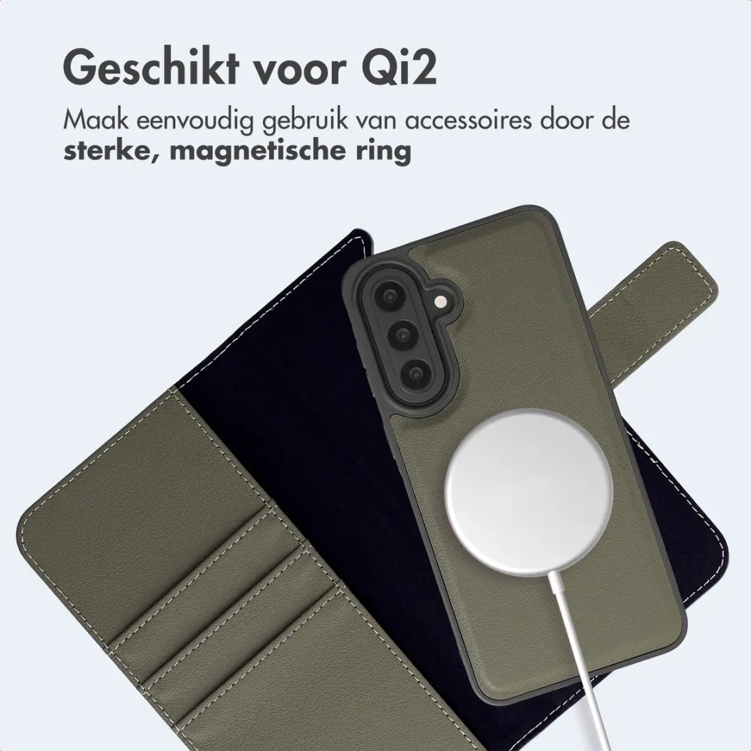 Imoshion Hoesje Samsung Galaxy A57 2-in-1 Bookcase - Groen - afbeelding 4 van 6