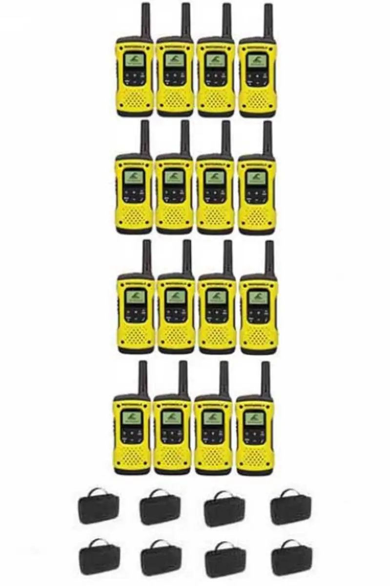 Motorola TLKR T92 H2O Portofoons - 16 Stuks - Geel