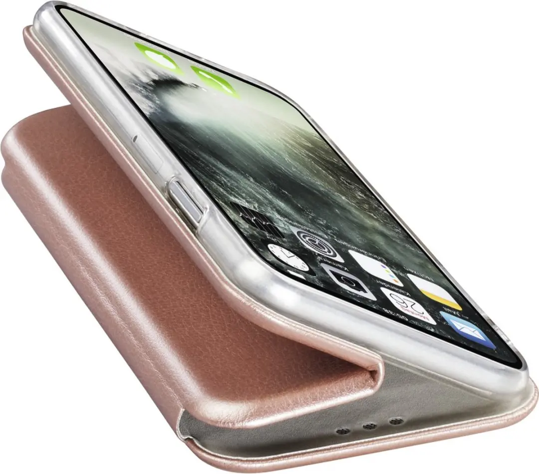 Hama Booklet Curve iPhone X Hoes - 181602 - Roségoud