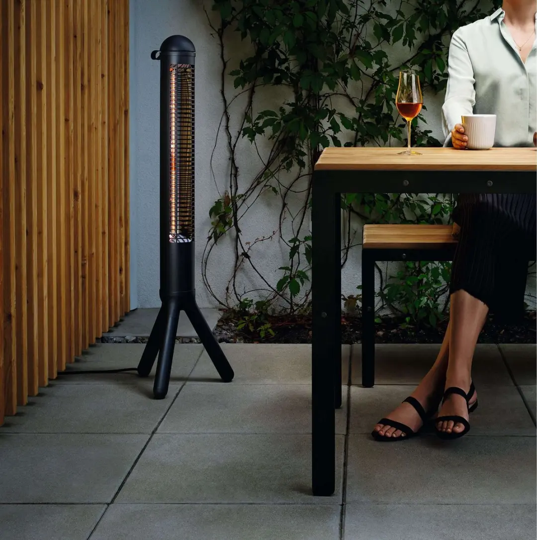 Eva Solo HeatUp Terrasverwarmer - Aluminium Zwart