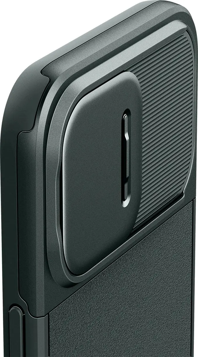 Spigen Optik Armor MagFit ACS06739 Hoesje - iPhone 15 Pro - Groen