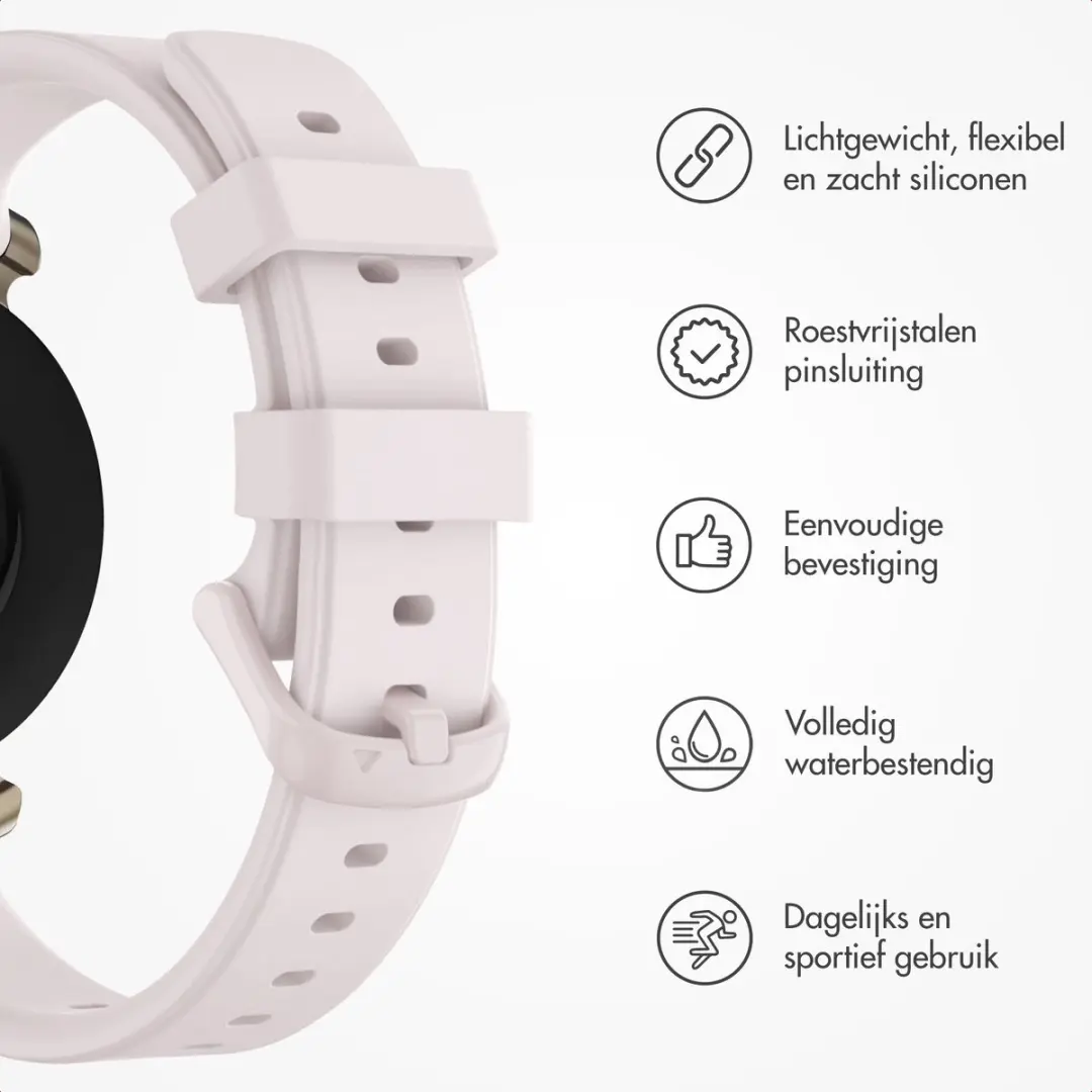 Imoshion Siliconen Bandje Garmin Lily 2 - Roze