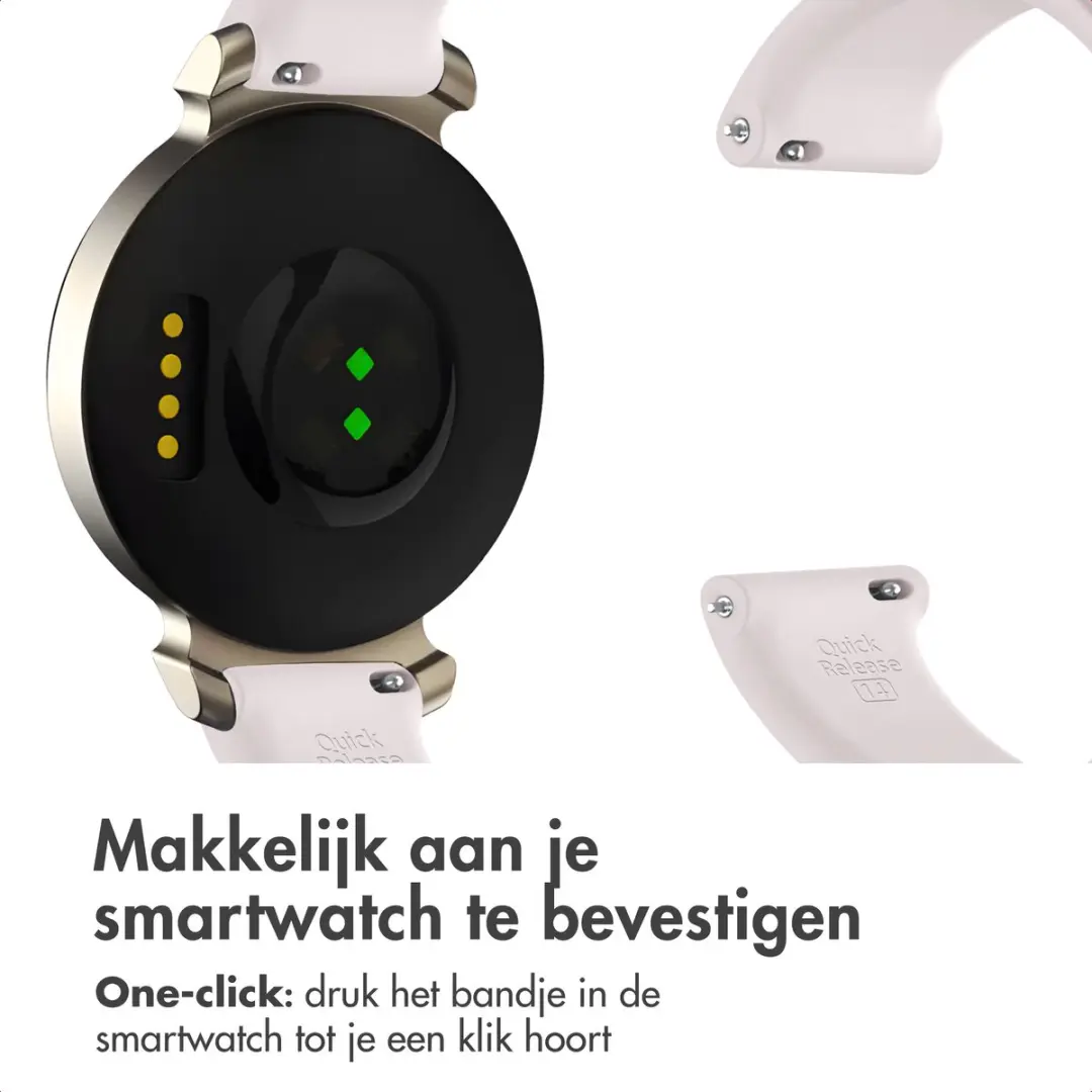 Imoshion Siliconen Bandje Garmin Lily 2 - Roze