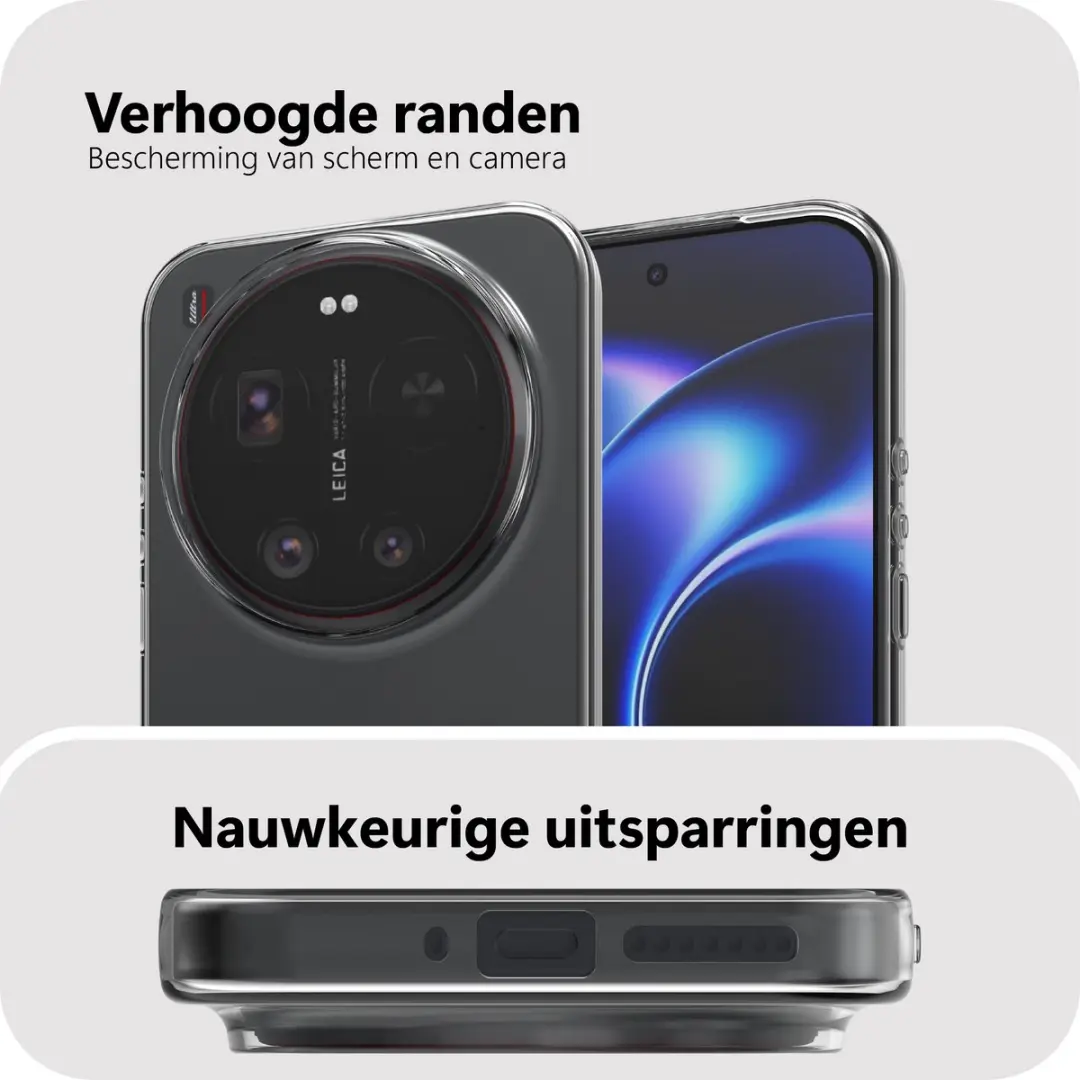 Just in Case Hoesje MXM2896KL0L Xiaomi 17 Ultra - Transparant