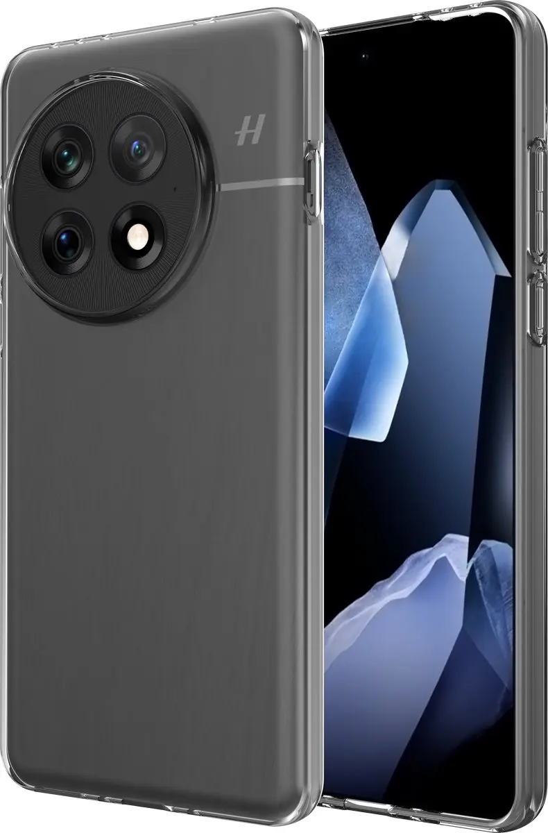 Just in Case Siliconen Hoesje OnePlus 13 - Transparant - afbeelding 6 van 6