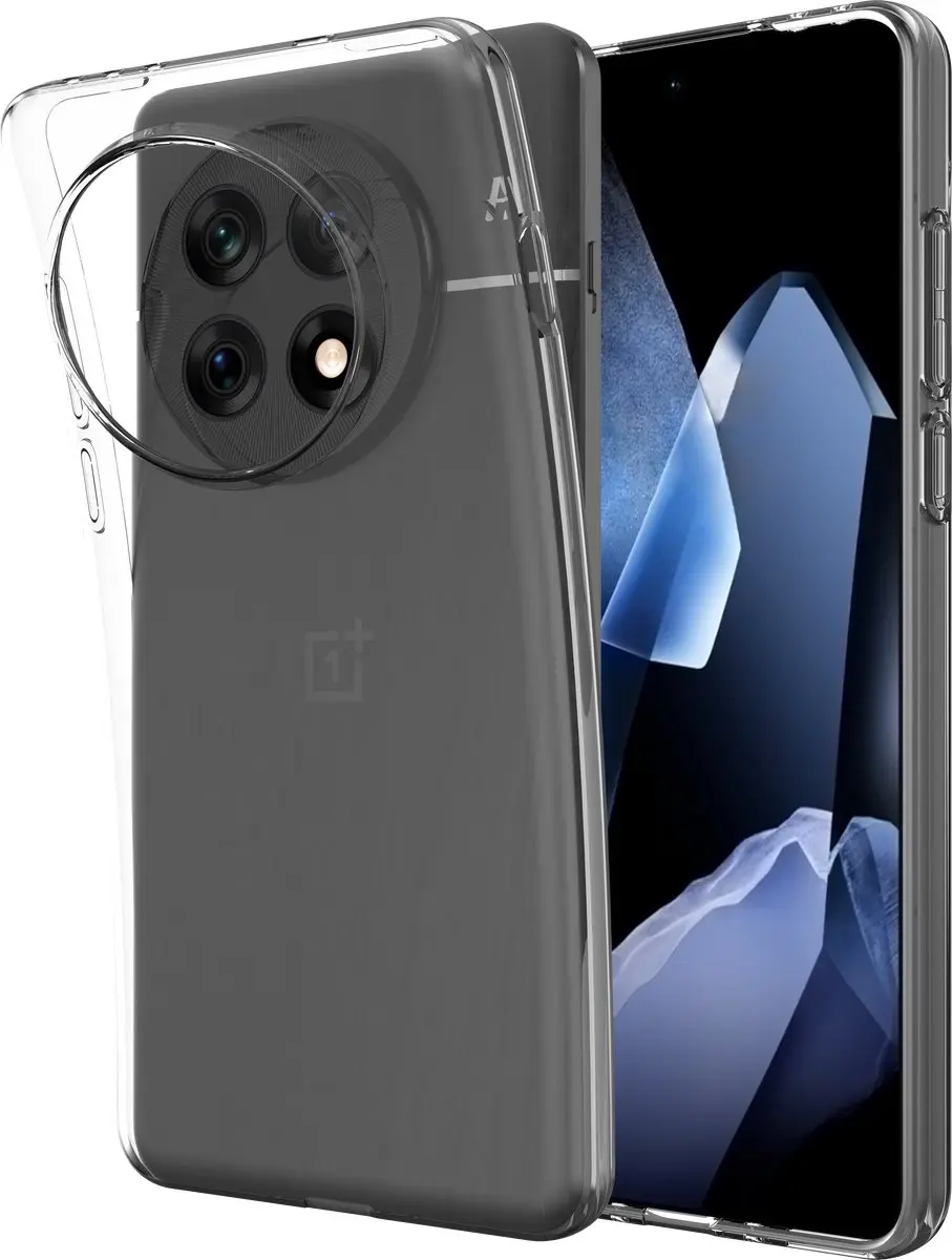 Just in Case Siliconen Hoesje OnePlus 13 - Transparant