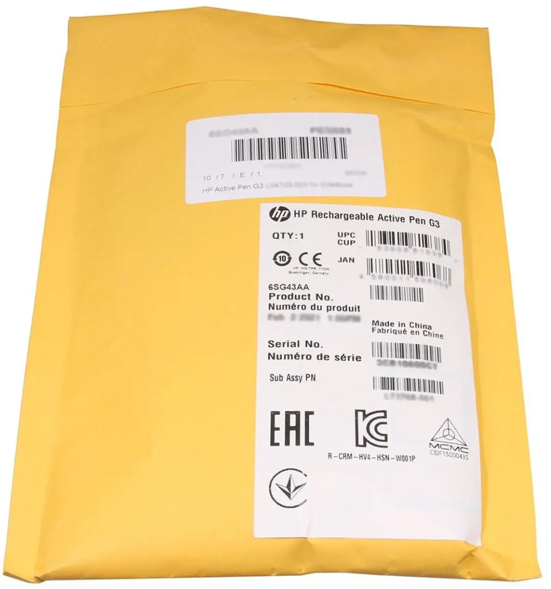 HP Active Pen G3 L04729-003 - Zilver - afbeelding 2 van 5