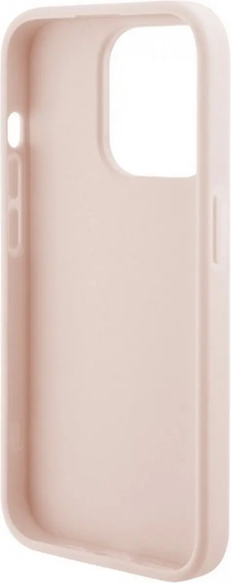 Karl Lagerfeld Quilted Pattern Back Case - iPhone 15 - Roze