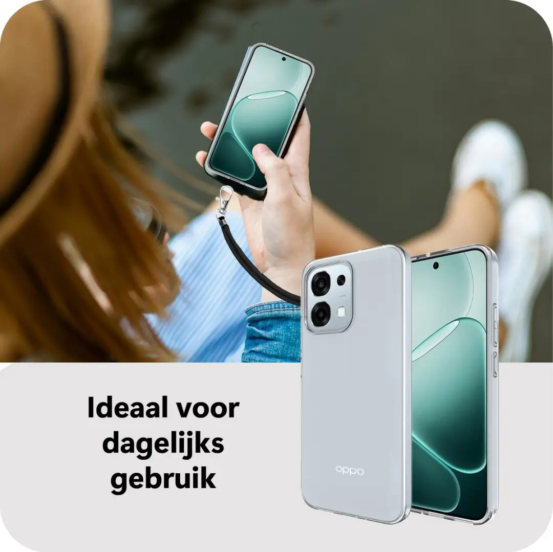 Just in Case Hoesje Oppo A6 Pro MOO2844KL0L - Transparant