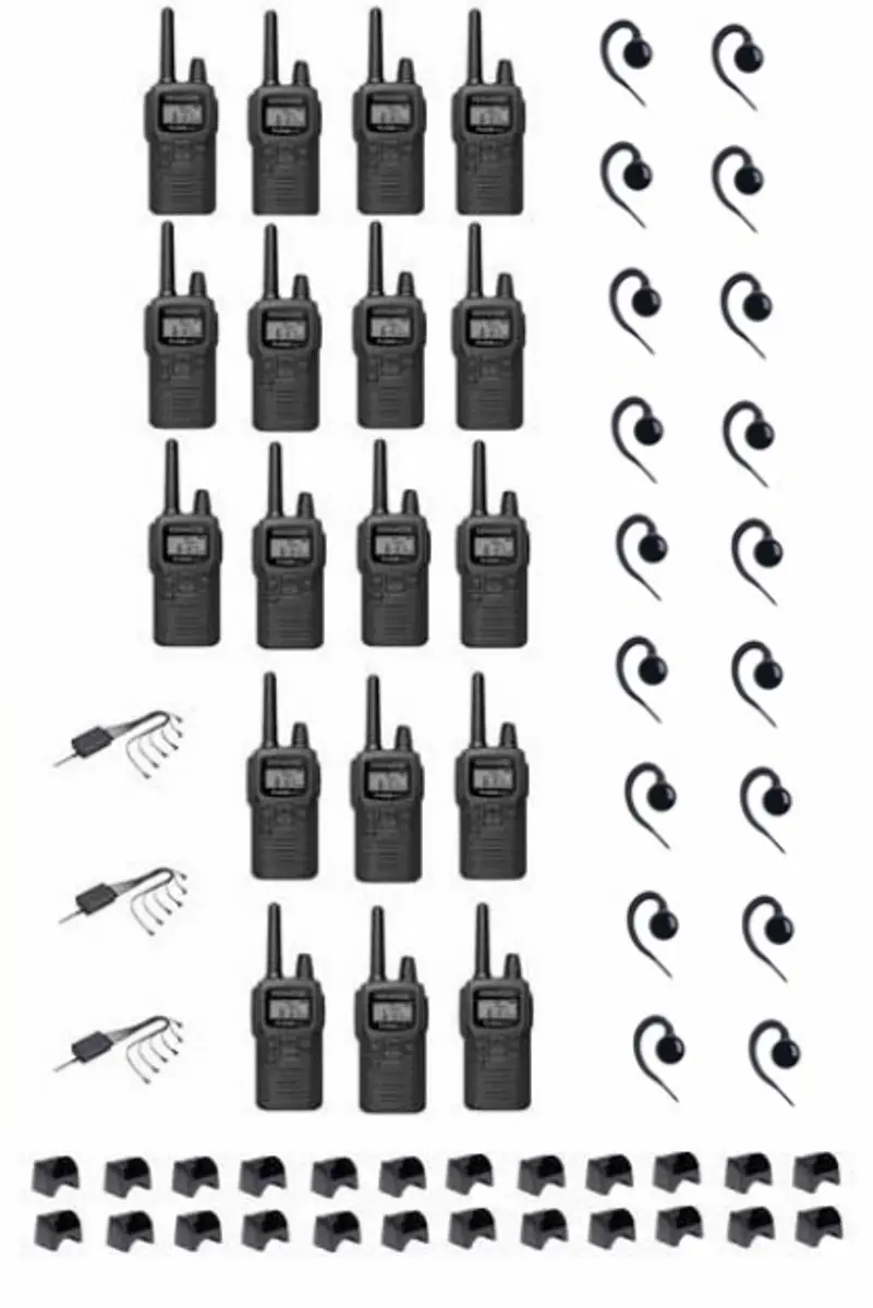 Kenwood PKT-300 ProTalk XLS Set - 18 Stuks - Zwart - afbeelding 6 van 6