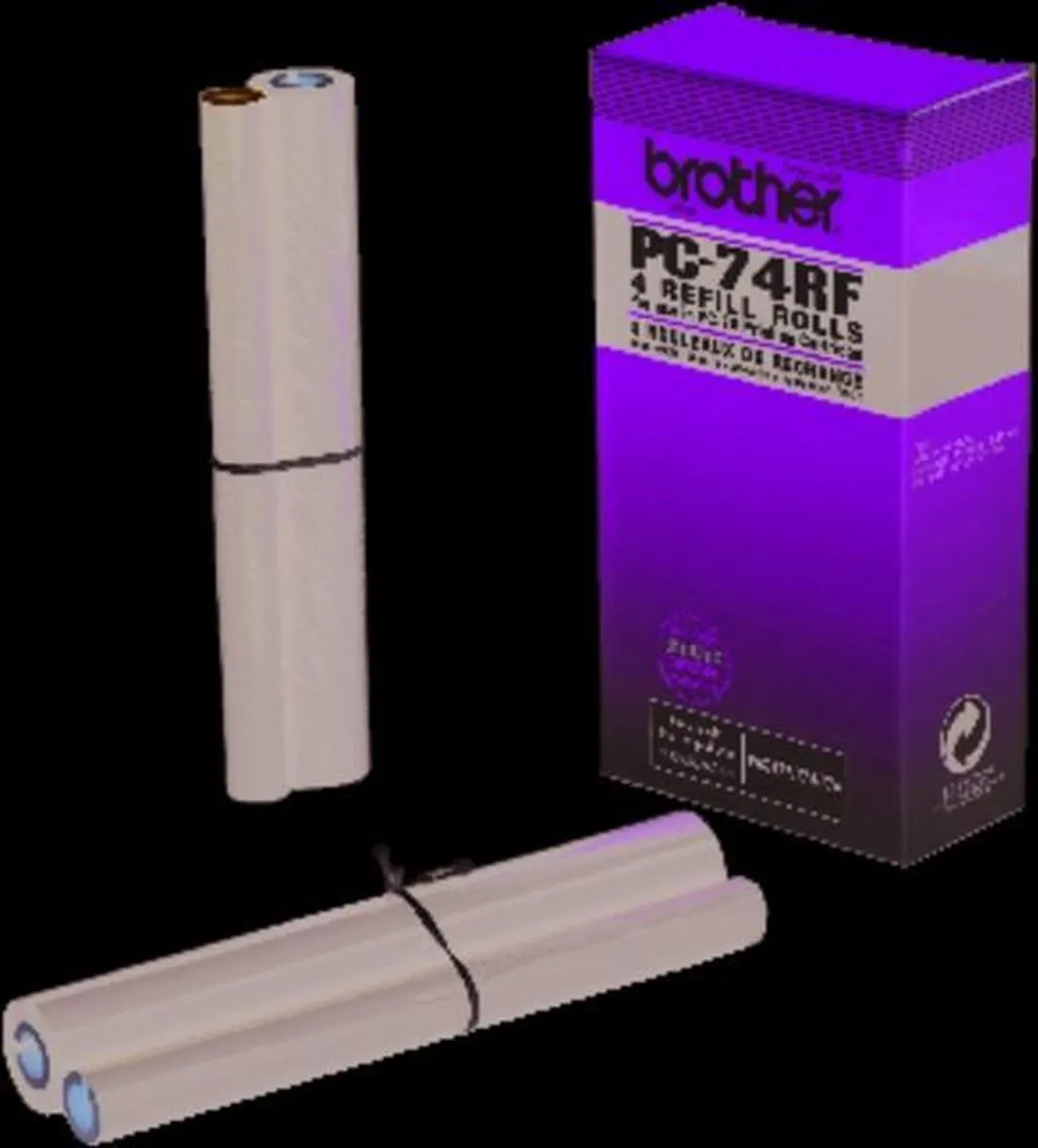 Brother PC-74RF Thermotransferband - 144m - Zwart