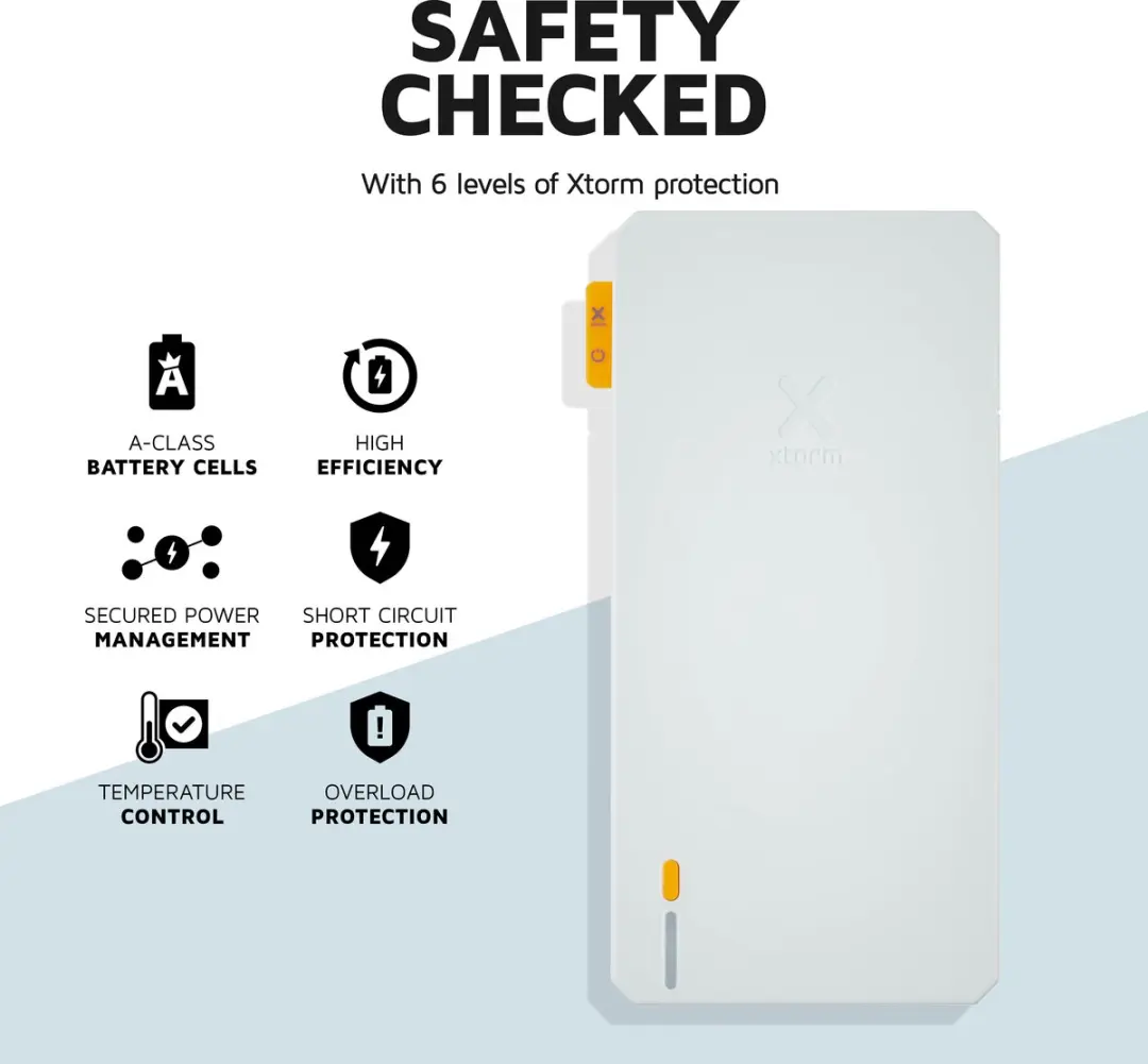 Xtorm Essential Powerbank XE1200 20.000mAh - 2x USB - Wit - afbeelding 6 van 6