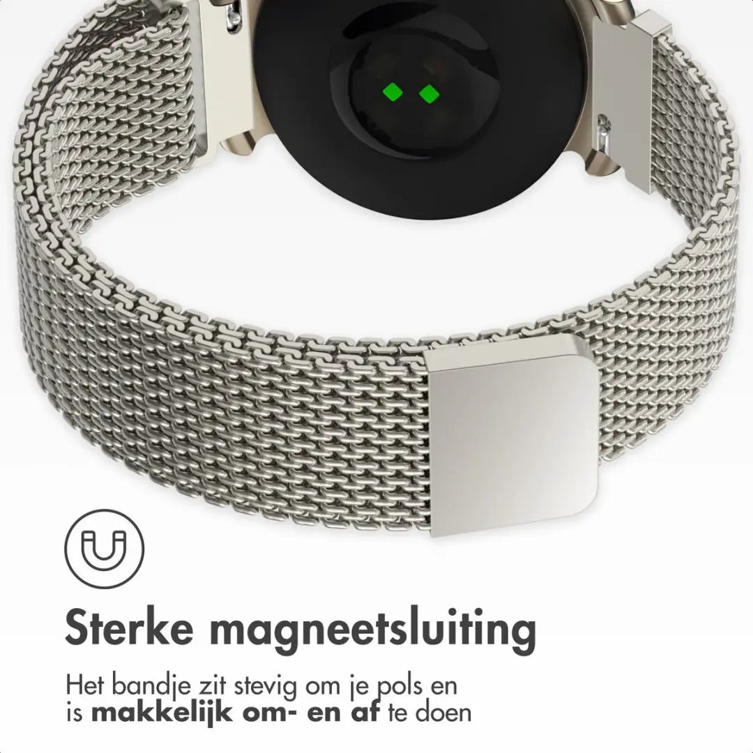 Imoshion Milanees Magnetisch Bandje Garmin Lily 2 - Sterrenlicht