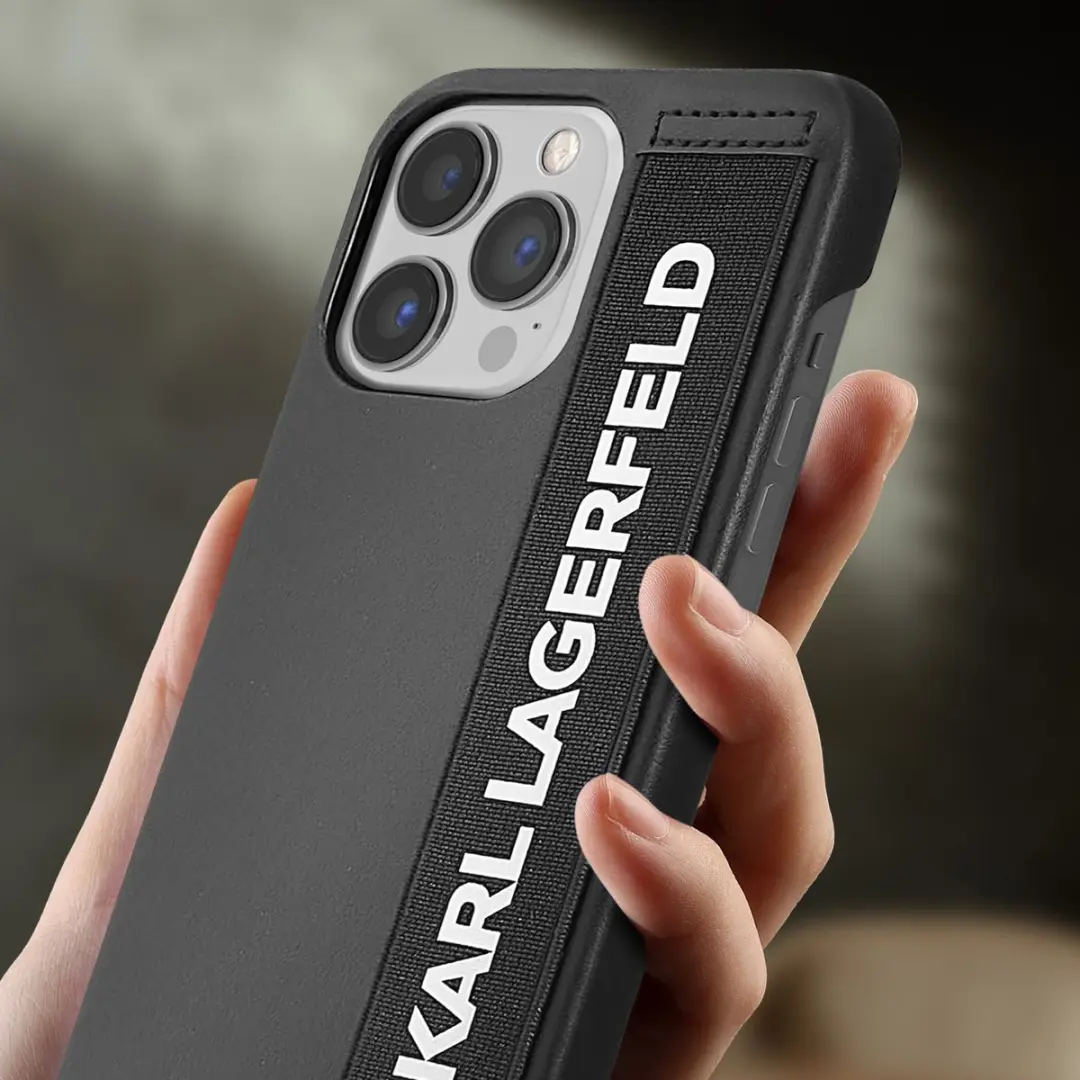 Karl Lagerfeld Hoesje iPhone 13 Pro 3666339033064 - Zwart