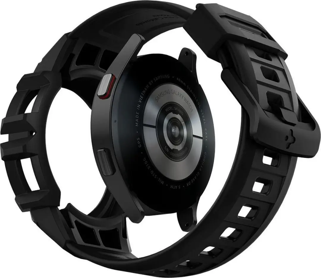 Spigen Rugged Armor Pro ACS03165 - Samsung Galaxy Watch 4 40mm - Zwart