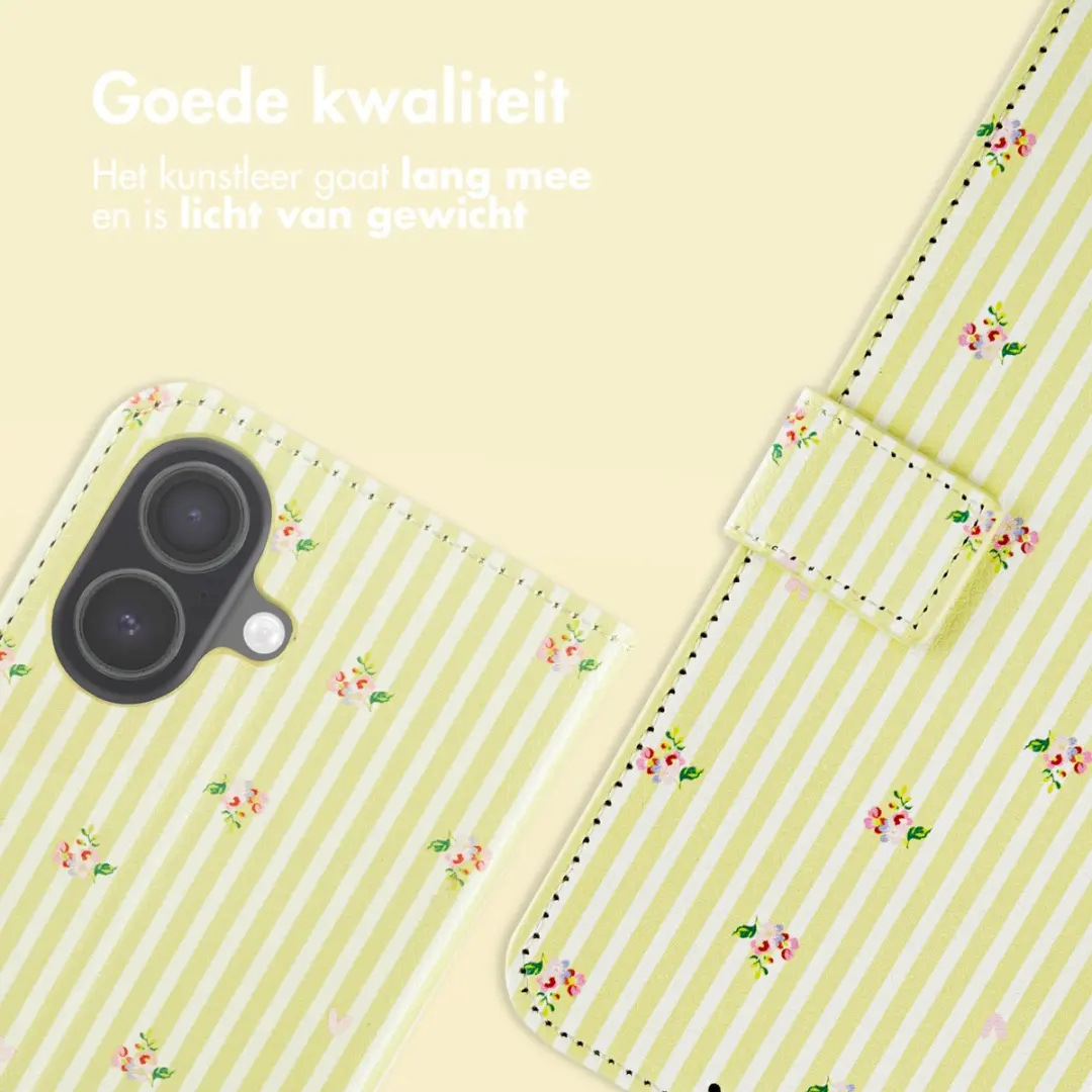 Imoshion Hoesje iPhone 17 Garden Stripes - 3 Pasjes