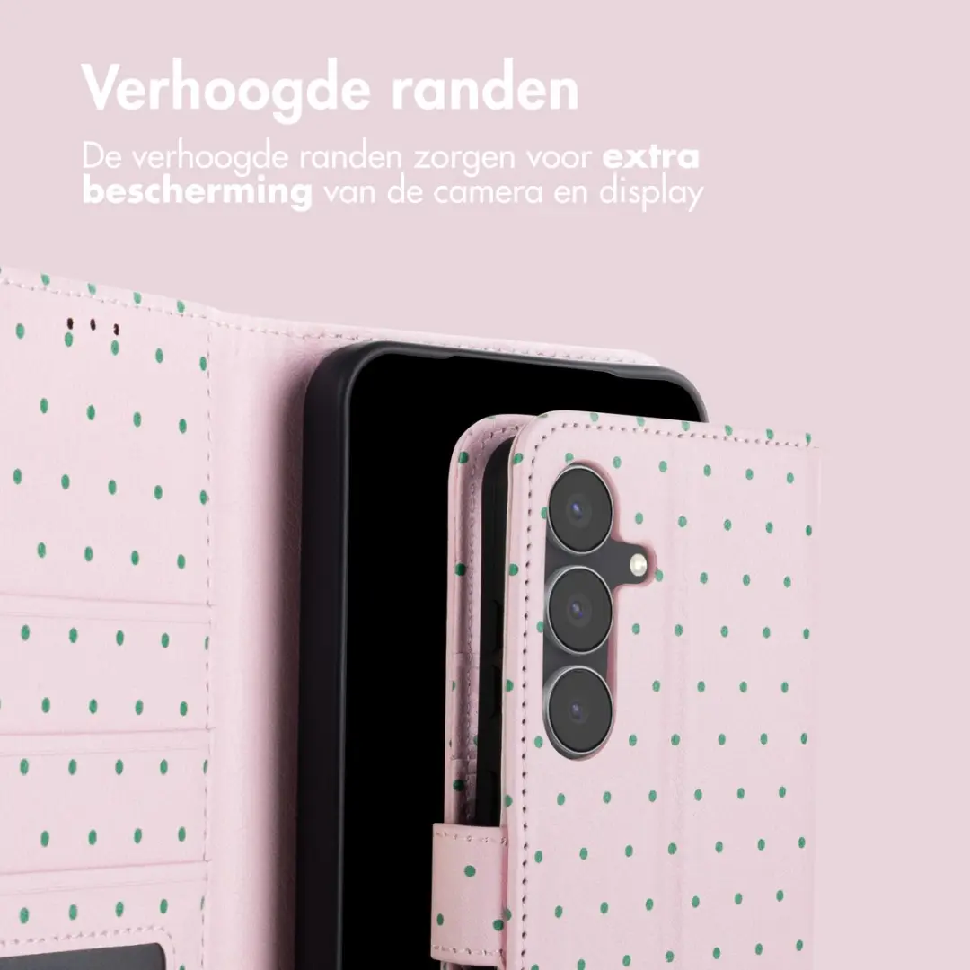 Imoshion Hoesje Samsung Galaxy S25 FE Happy Dots - 3 Pasjes