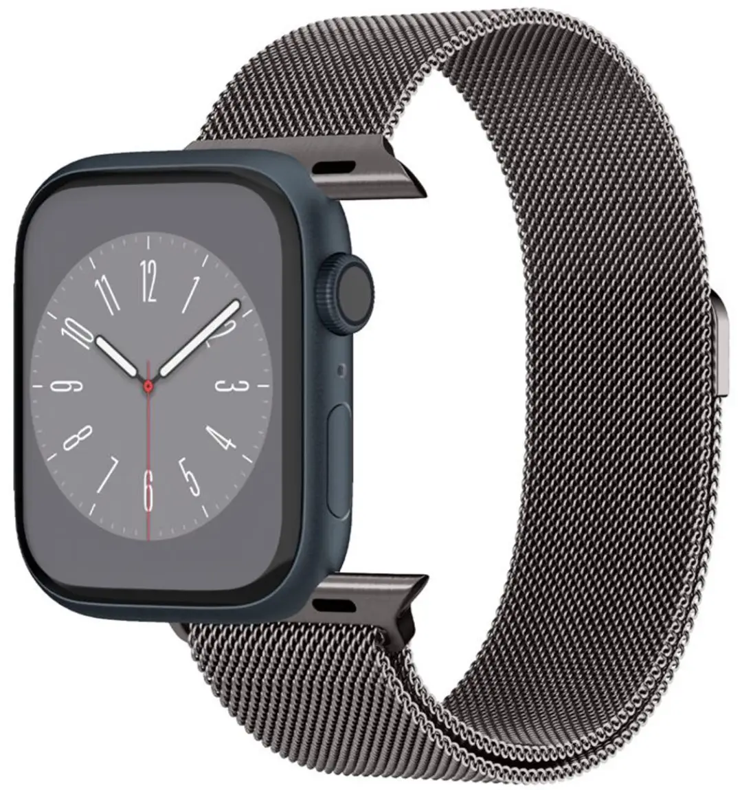 Spigen Metalen Horloge Apple Watch - Grafiet - afbeelding 6 van 6