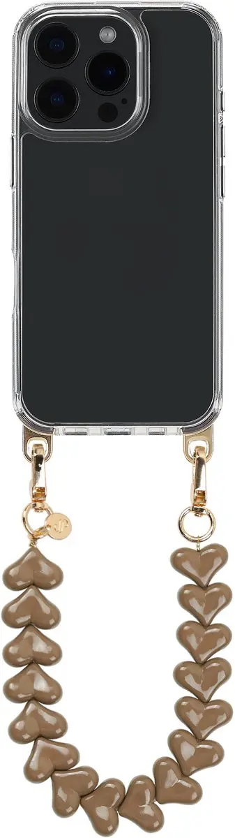 Selencia Hoesje iPhone 16 Pro Mocha Brown