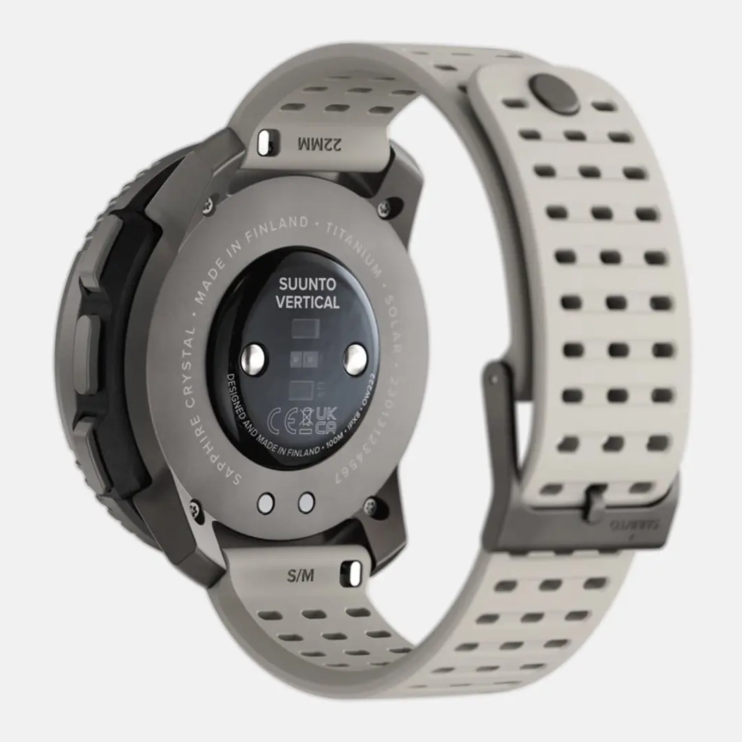 Suunto Vertical Titanium Solar SS050860000 - 49mm - Donkergrijs