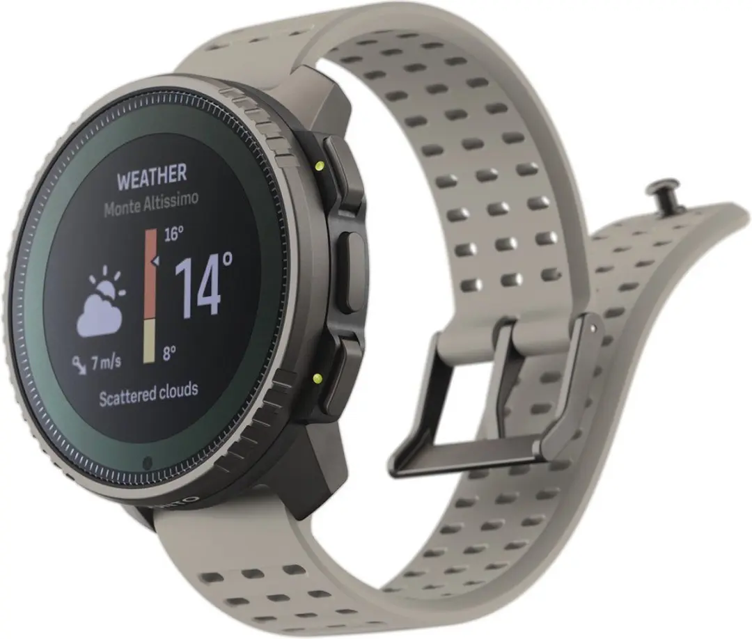 Suunto Vertical Titanium Solar SS050860000 - 49mm - Donkergrijs