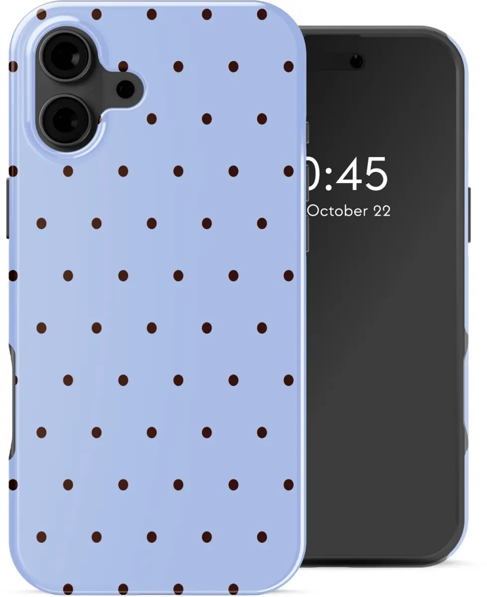 Selencia Hoesje iPhone 16 Backcover Lichtblauw