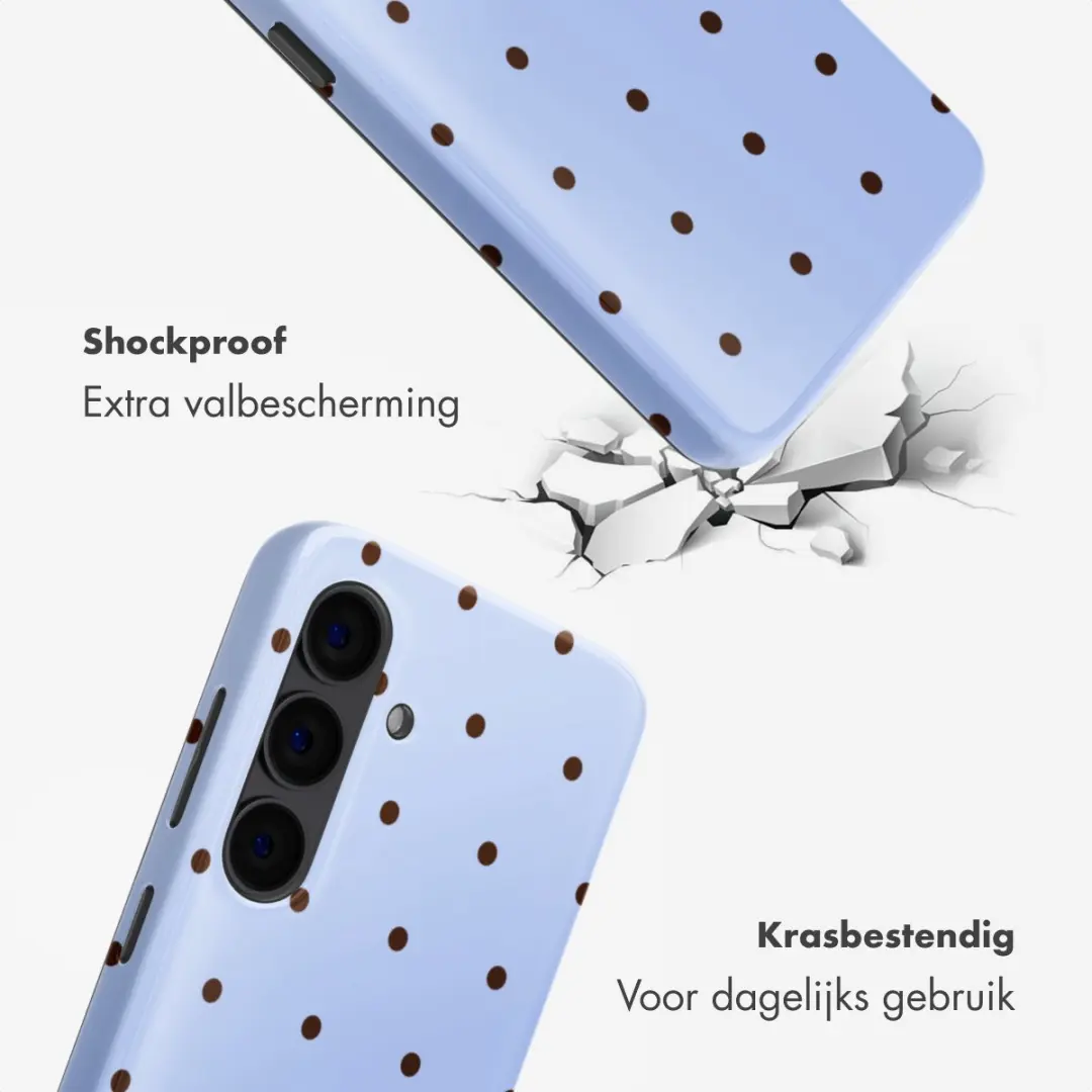 Selencia Hoesje Samsung Galaxy S24 - Lichtblauw MagSafe