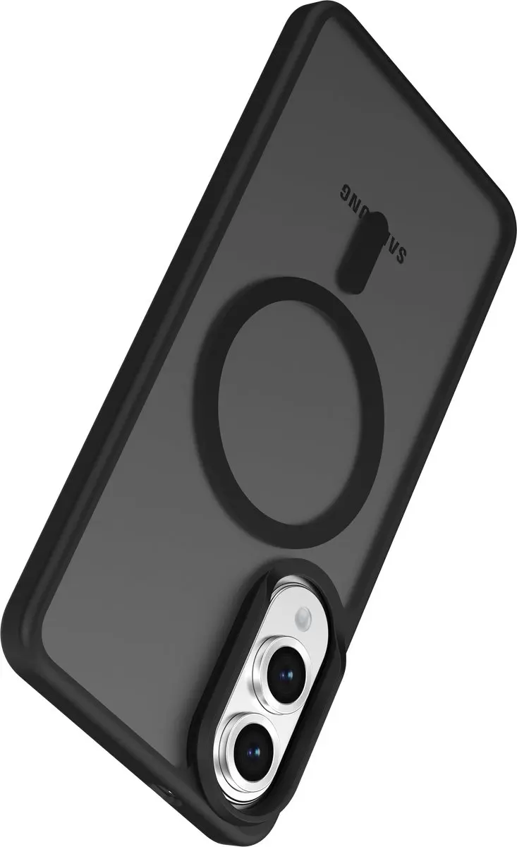 Just in Case Hoesje Samsung Galaxy S25 Edge - Military Grade - Zwart - afbeelding 6 van 6