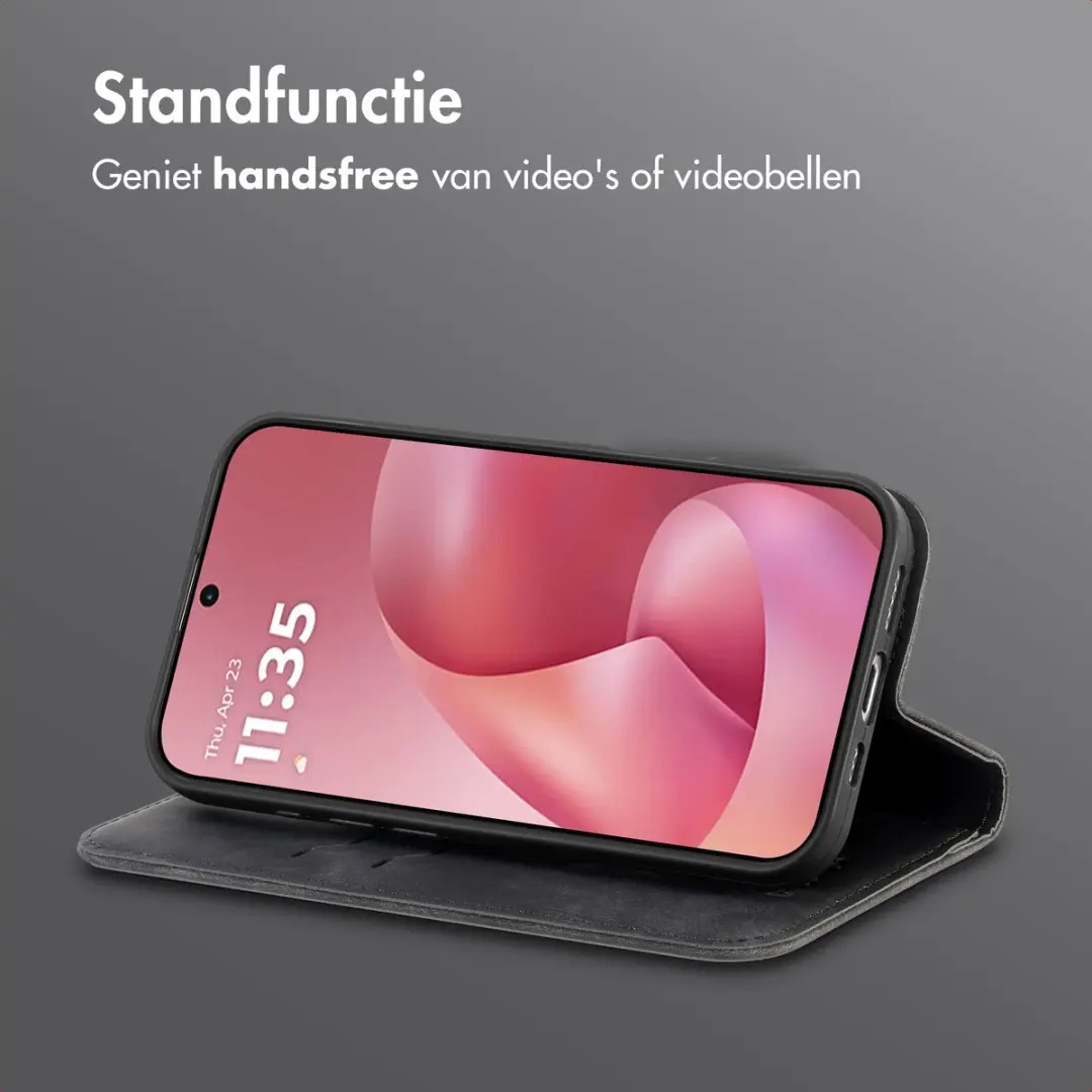 Imoshion Moto G57 Power Hoesje - 2 Pasjes - Zwart