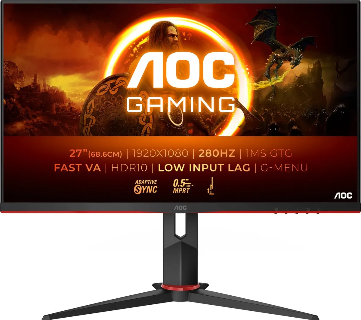 AOC G2 27G2ZN3/BK Gaming Monitor 27"
