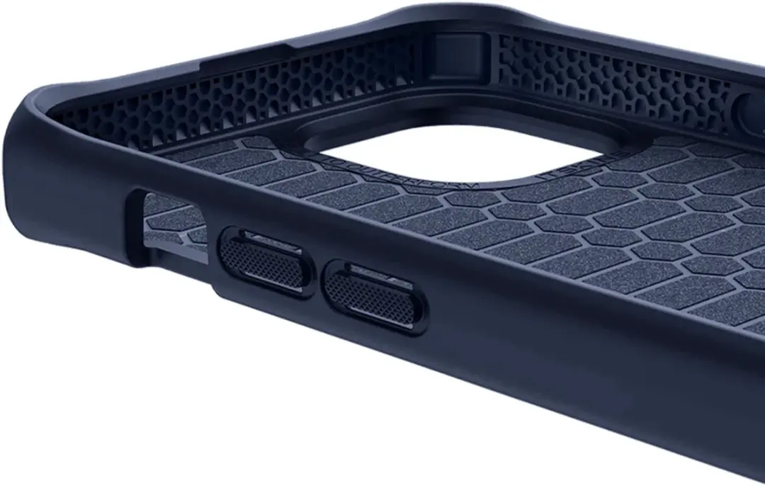 Itskins Ballistisch Nylon iPhone 14 Hoesje - Blauw ITBALNYLIP14BL