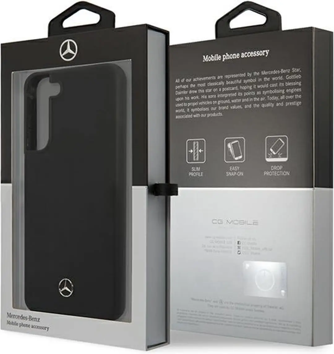 Mercedes MEHCS22SSILBK Hardcase - Zwart - afbeelding 6 van 6