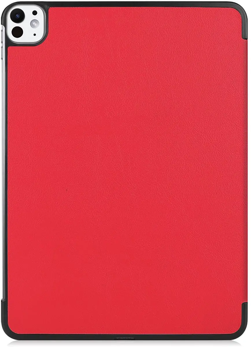 Just in Case iPad Pro 13 TriFold Bookcase Hoes - 8501103 Rood