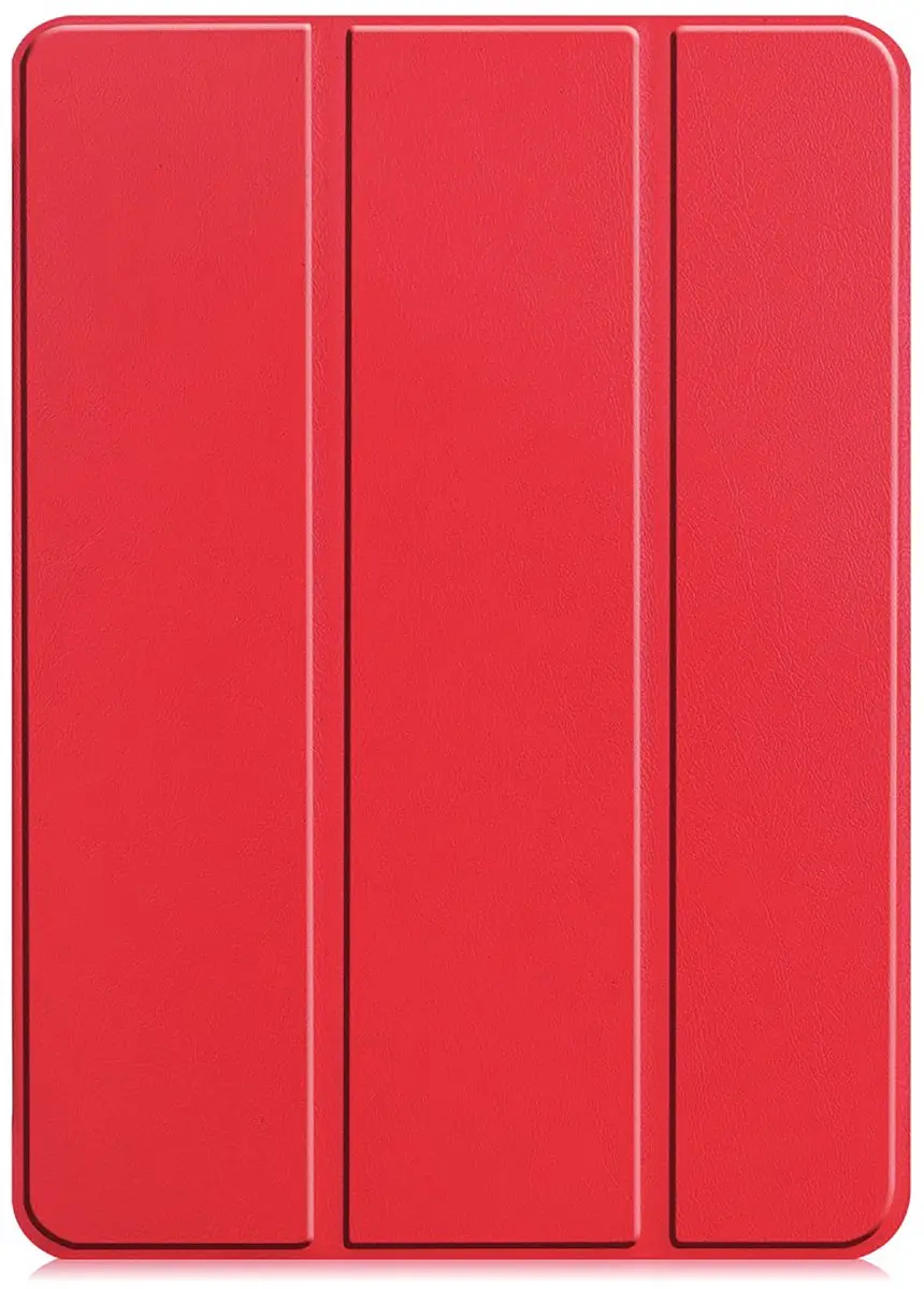 Just in Case iPad Pro 13 TriFold Bookcase Hoes - 8501103 Rood