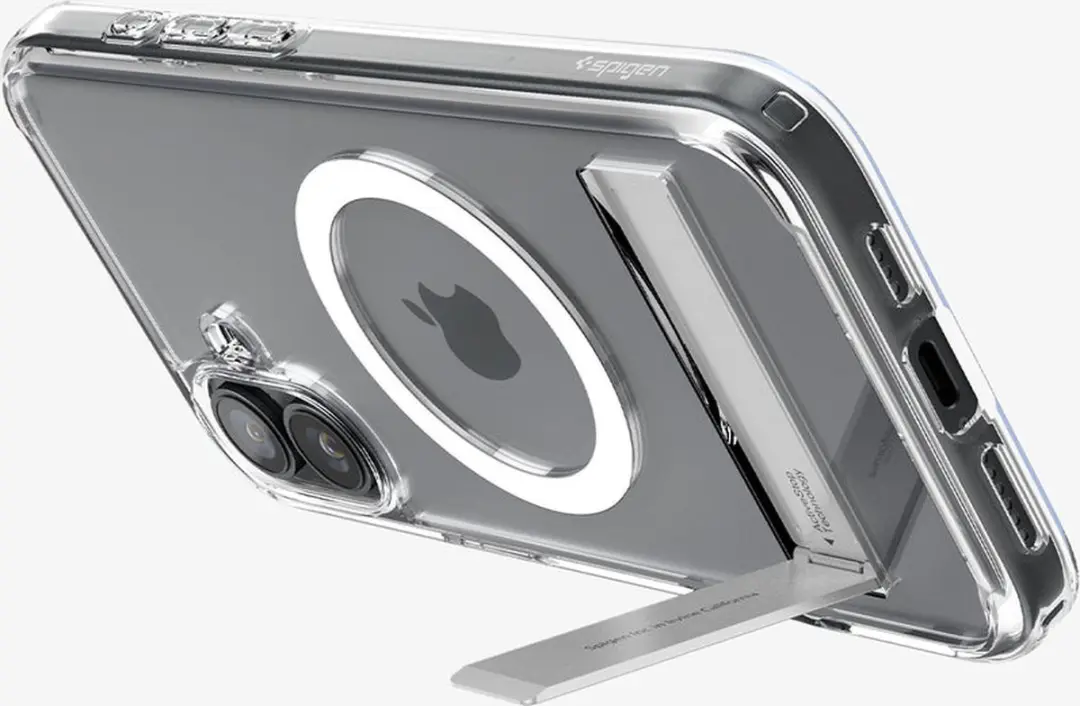 Spigen Ultra Hybrid S MagFit ACS08212 Hoesje - iPhone 16 - Transparant - afbeelding 3 van 6